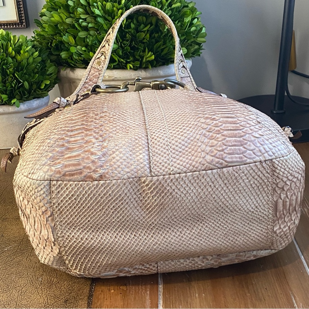 Coach XL Limited Edition Python Embossed Ergo in … - image 12